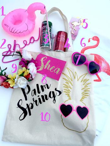 Beach Bag Bachelorette Favors