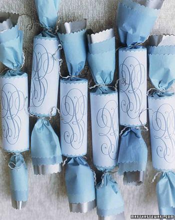 Royal Blue Wedding Favors