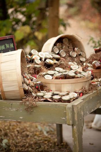 Jam Wedding Favor Display