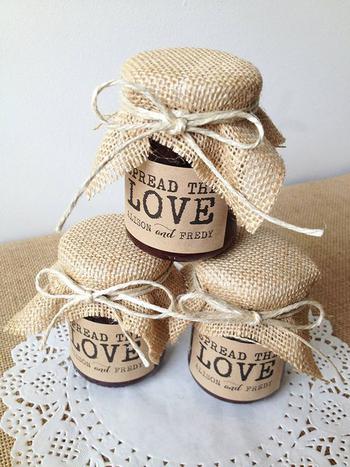 Jam Wedding Favor Ideas